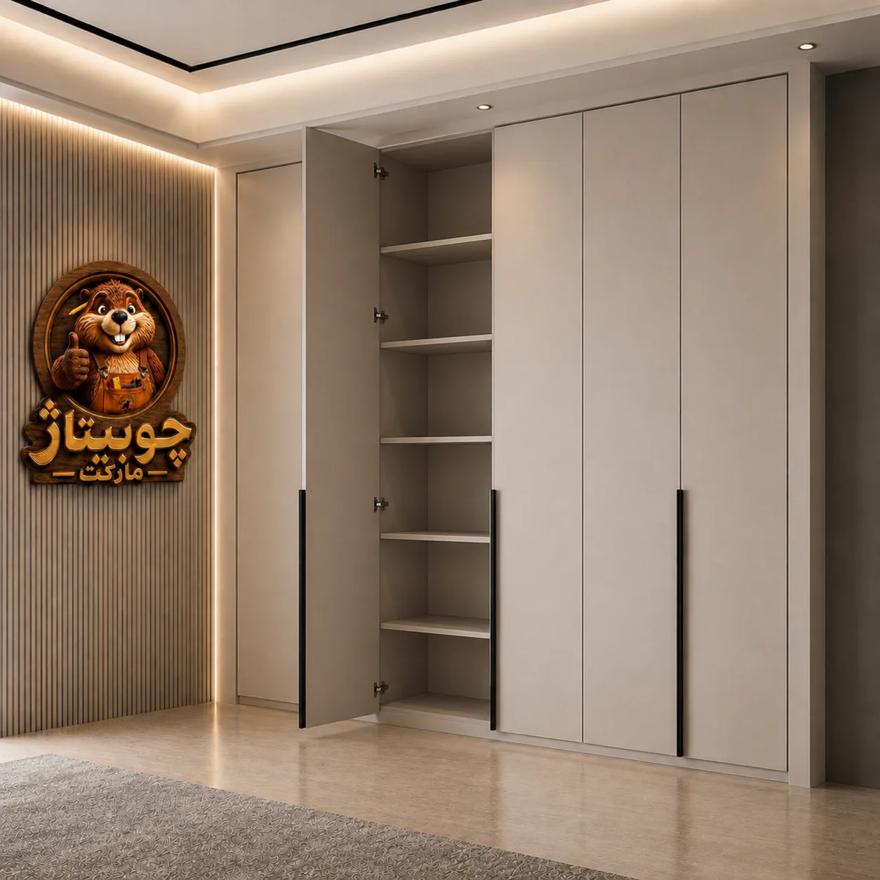 کمد کلاسیک توکار