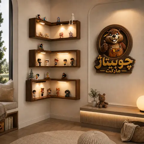 شلف دیواری مینیمال 